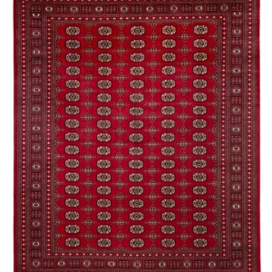 Afghansk teppe - Bukhara - 308 x 243 cm - rød