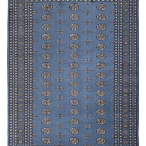 Afghansk teppe - Bukhara - 309 x 205 cm - blå