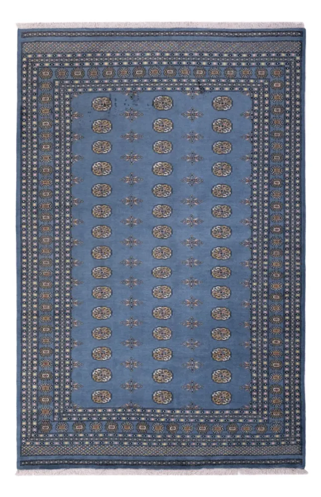 Afghansk teppe - Bukhara - 309 x 205 cm - blå