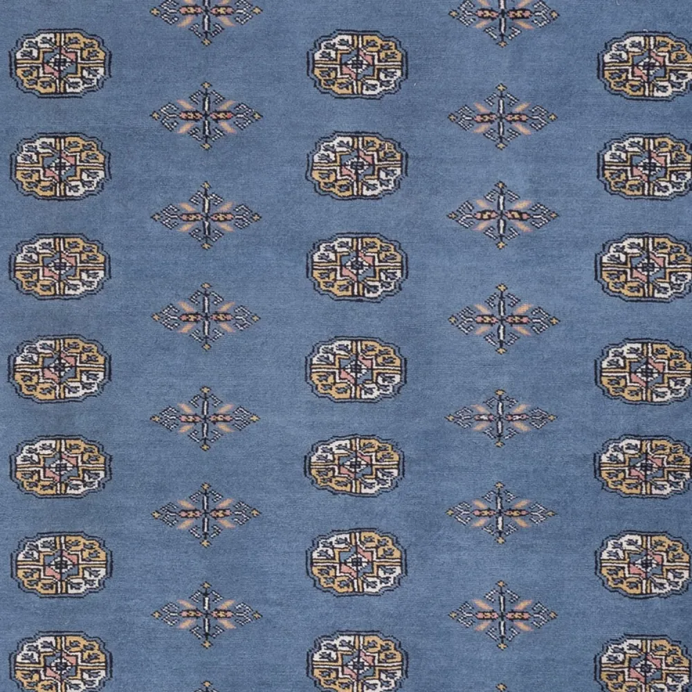Afghansk teppe - Bukhara - 309 x 205 cm - blå