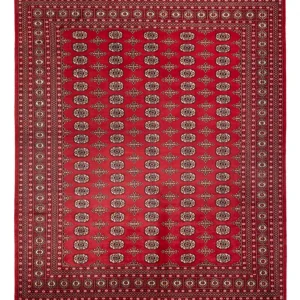 Afghansk teppe - Bukhara - 312 x 244 cm - rød
