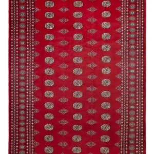 Afghansk teppe - Bukhara - 314 x 202 cm - rød