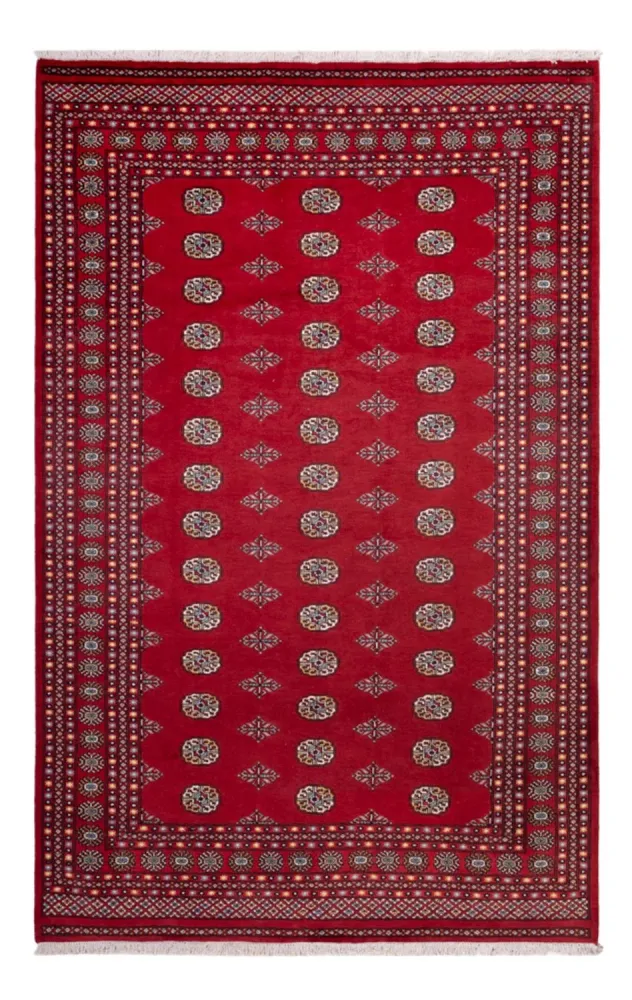 Afghansk teppe - Bukhara - 314 x 202 cm - rød