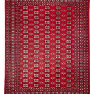 Afghansk teppe - Bukhara - 314 x 243 cm - rød