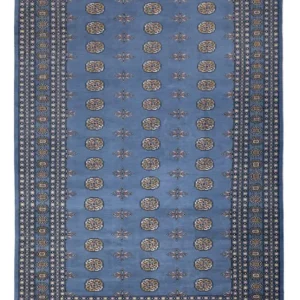 Afghansk teppe - Bukhara - 315 x 207 cm - blå