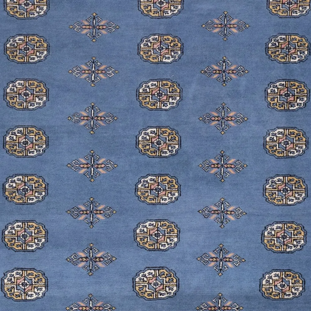 Afghansk teppe - Bukhara - 315 x 207 cm - blå