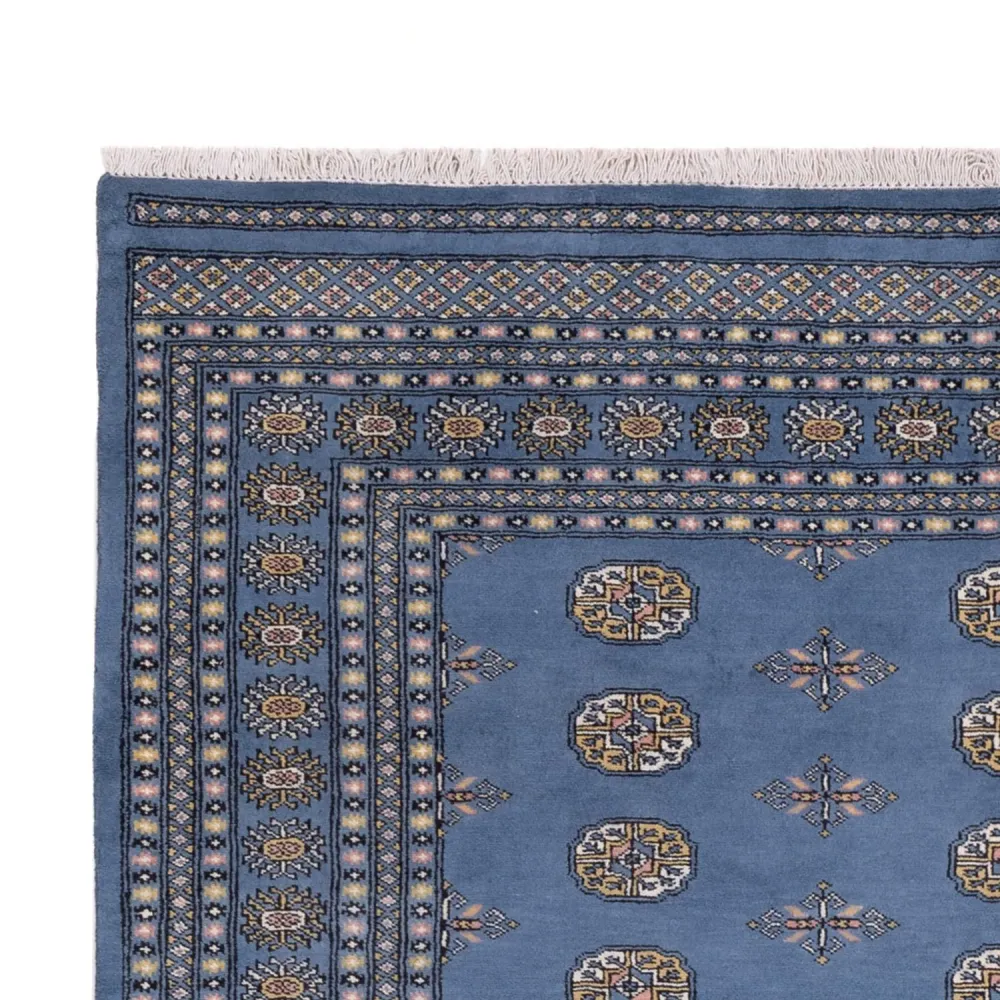 Afghansk teppe - Bukhara - 315 x 207 cm - blå