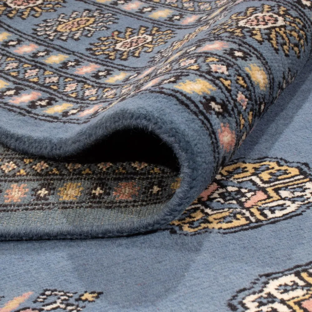 Afghansk teppe - Bukhara - 315 x 207 cm - blå