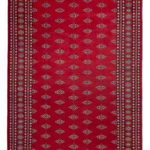 Afghansk teppe - Bukhara - 317 x 204 cm - rød