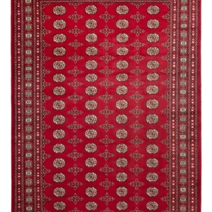 Afghansk teppe - Bukhara - 318 x 210 cm - rød