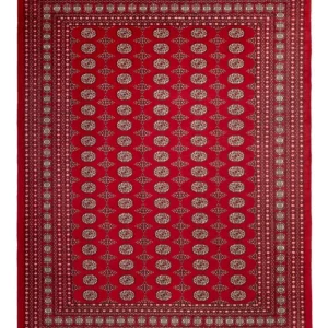 Afghansk teppe - Bukhara - 318 x 247 cm - rød
