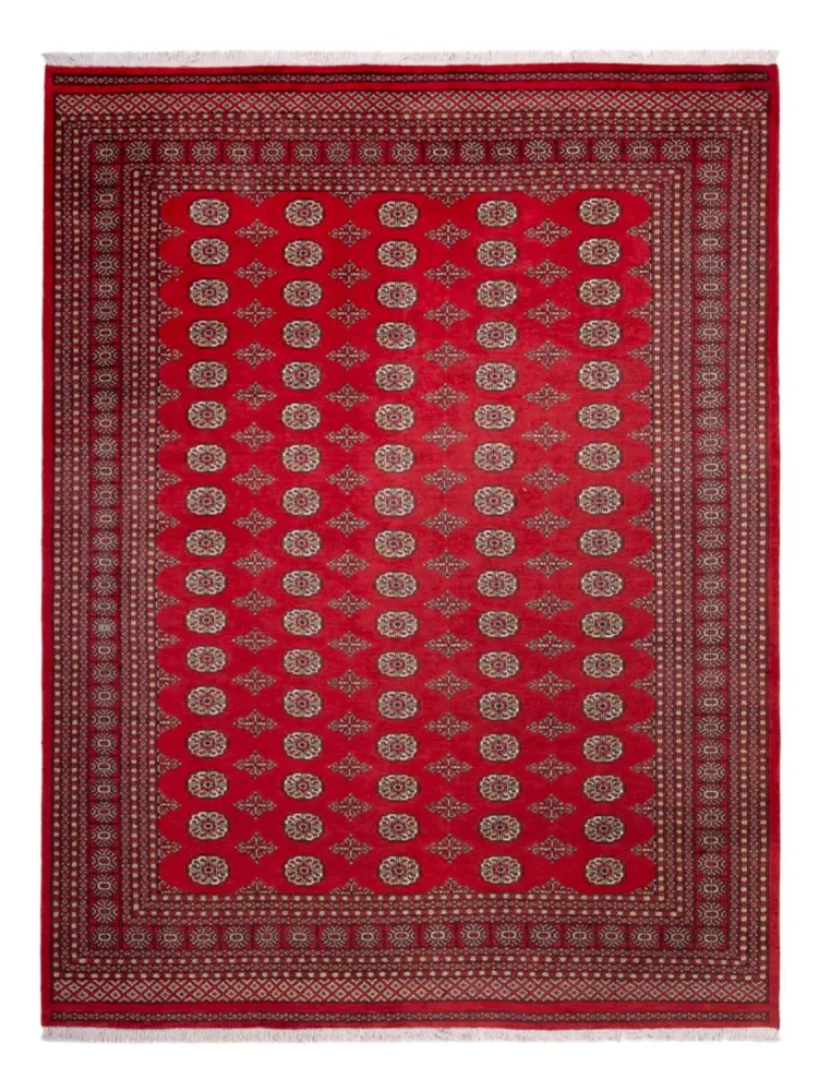 Afghansk teppe - Bukhara - 321 x 247 cm - rød