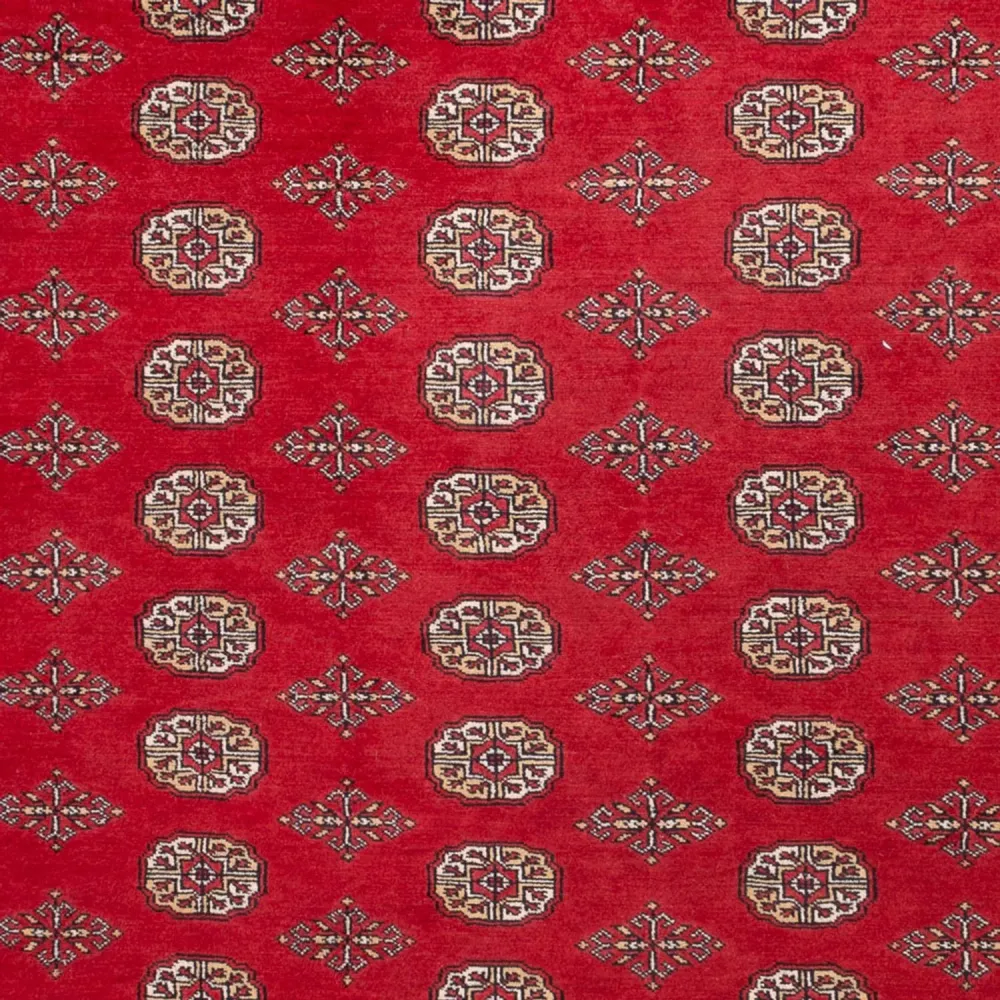 Afghansk teppe - Bukhara - 321 x 247 cm - rød
