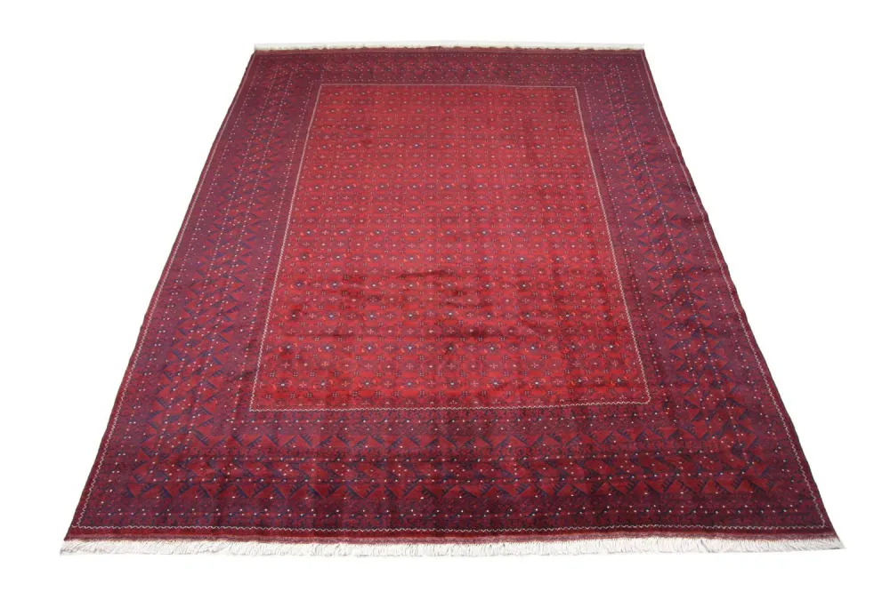 Afghansk teppe - Bukhara - 334 x 247 cm - rød