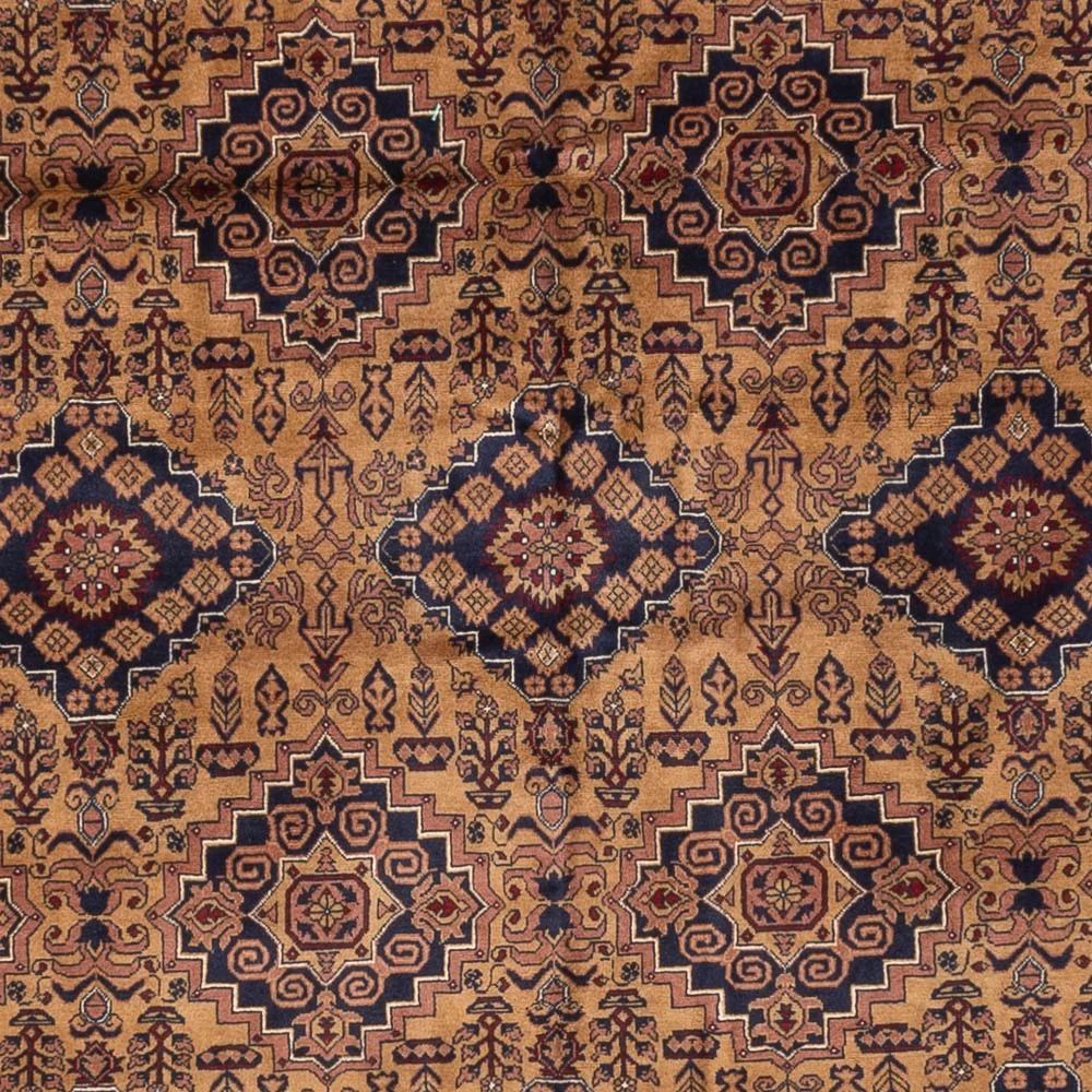 Afghansk teppe - Bukhara - 344 x 246 cm - mørk beige