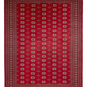 Afghansk teppe - Bukhara - 369 x 275 cm - rød