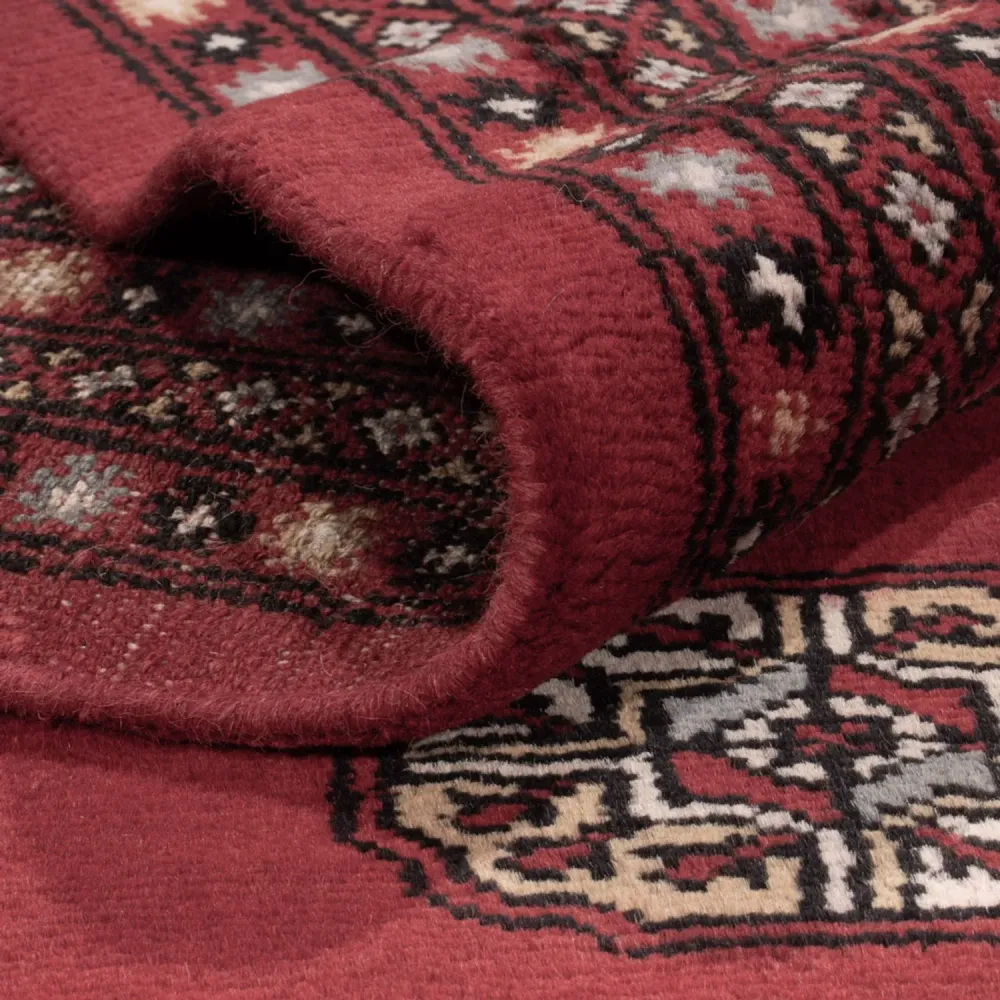 Afghansk teppe - Bukhara - 380 x 277 cm - rød