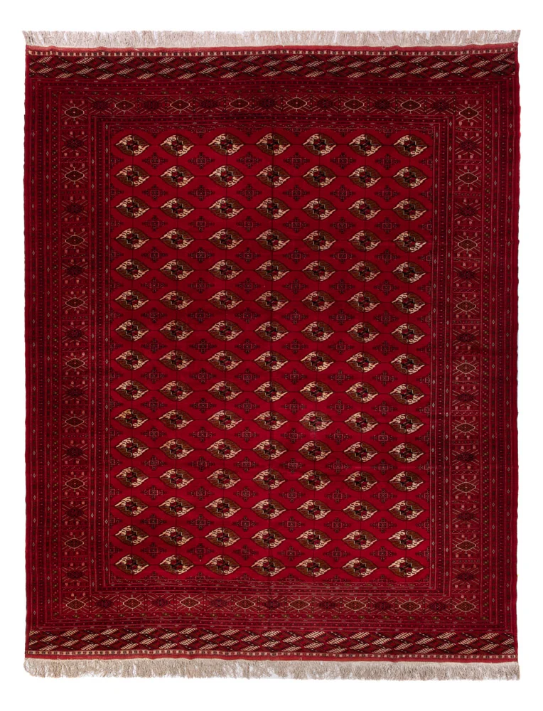 Afghansk teppe - Bukhara - 382 x 300 cm - rød