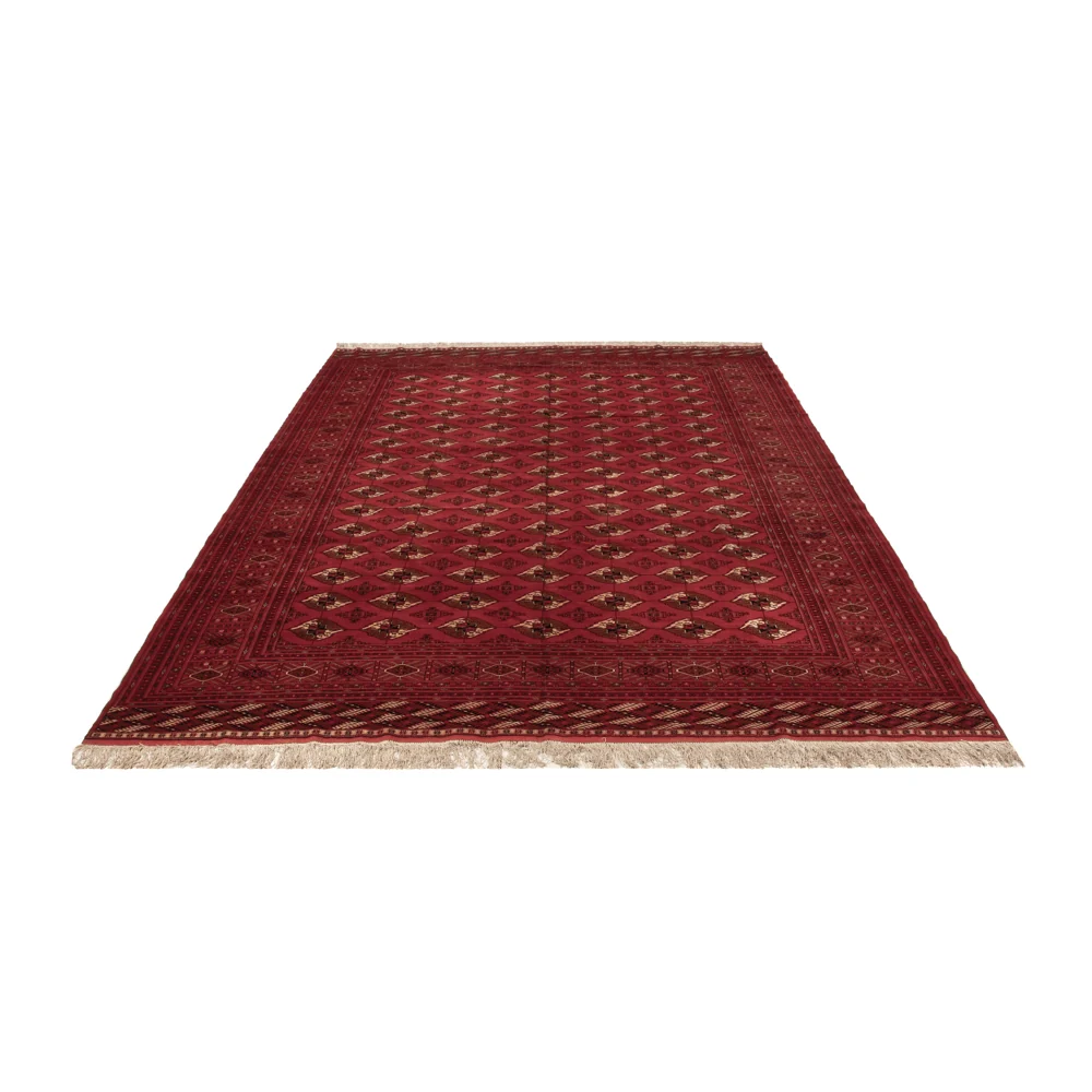 Afghansk teppe - Bukhara - 382 x 300 cm - rød