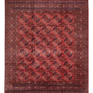 Afghansk teppe - Bukhara - 404 x 351 cm - rød