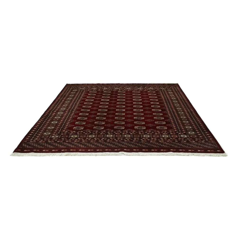 Afghansk teppe - Bukhara square - 207 x 204 cm - rød