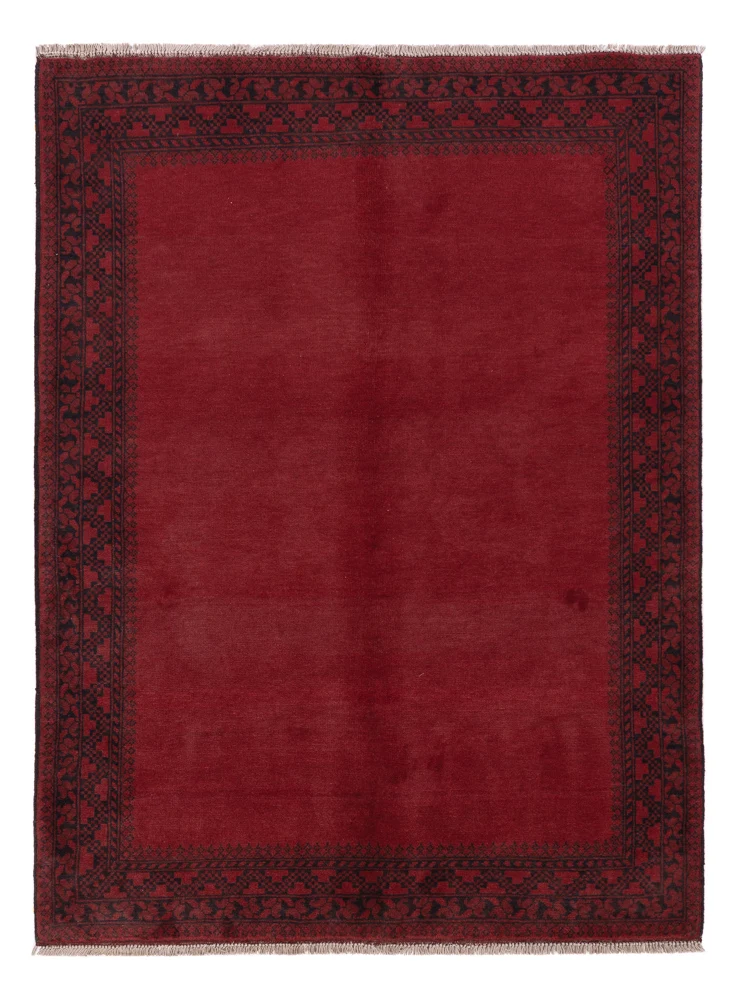 Afghansk teppe - Filpa - 195 x 147 cm - rød