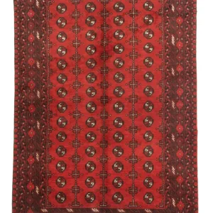 Afghansk teppe - Filpa - 242 x 163 cm - rød