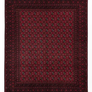Afghansk teppe - Filpa - 302 x 245 cm - rød