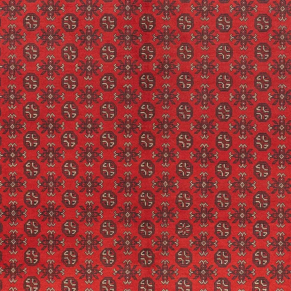 Afghansk teppe - Filpa - 392 x 308 cm - bordeaux rød