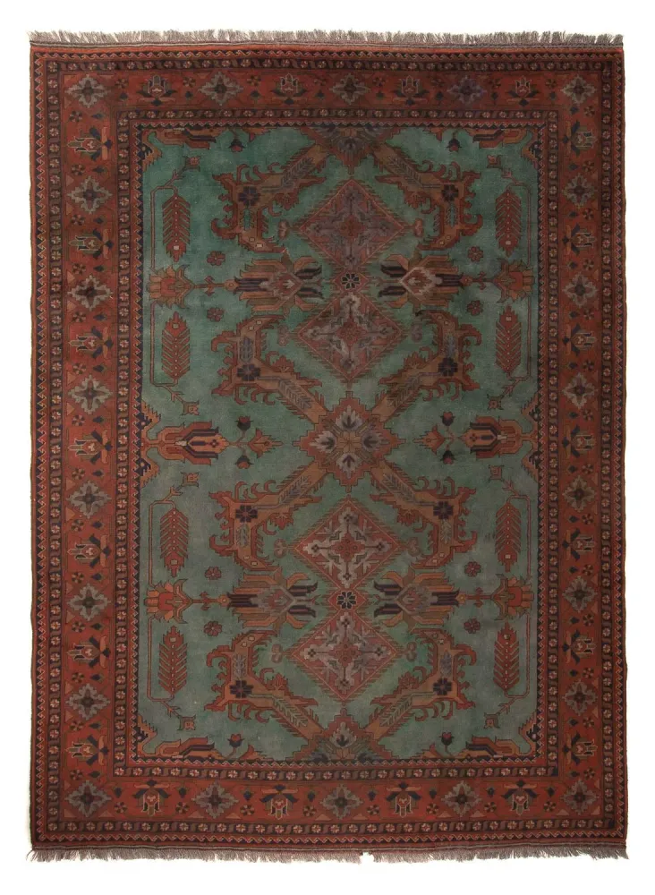 Afghansk teppe - Hatshlu - 307 x 220 cm - brun