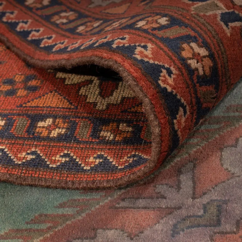 Afghansk teppe - Hatshlu - 307 x 220 cm - brun