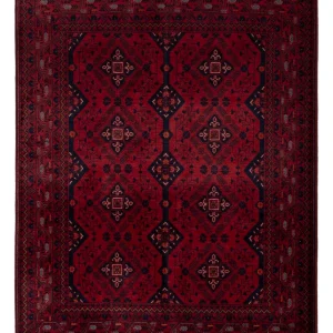 Afghansk teppe - Royal - 145 x 103 cm - rød