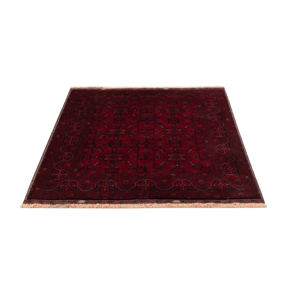 Afghansk teppe - Royal - 146 x 103 cm - rød