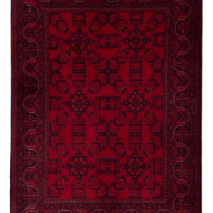 Afghansk teppe - Royal - 147 x 101 cm - rød