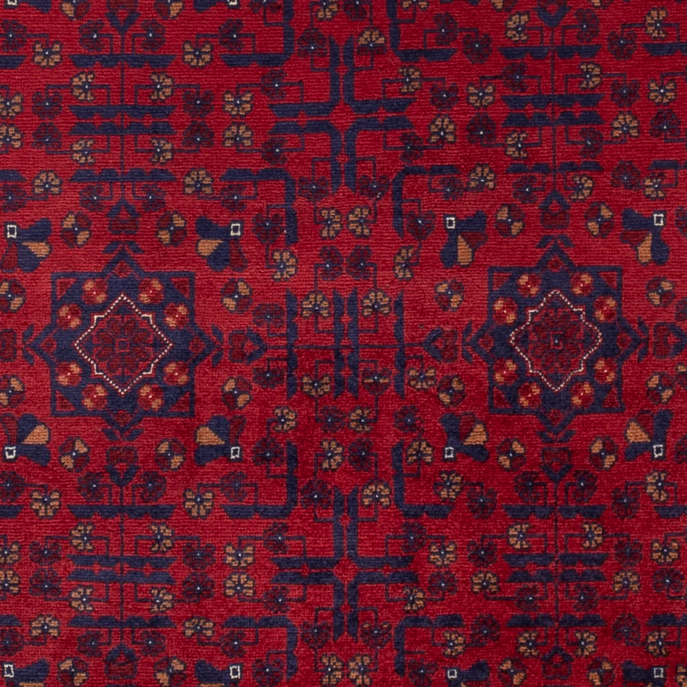 Afghansk teppe - Royal - 147 x 102 cm - rød