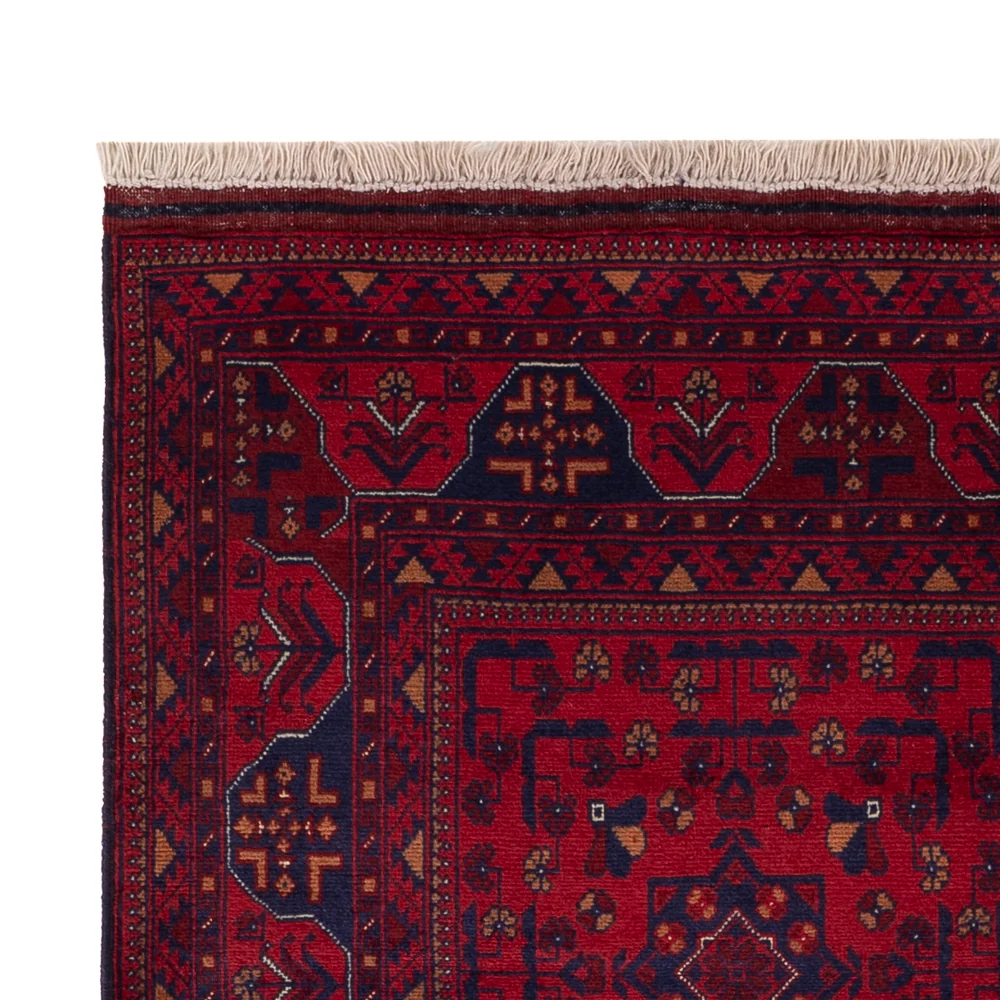 Afghansk teppe - Royal - 147 x 102 cm - rød