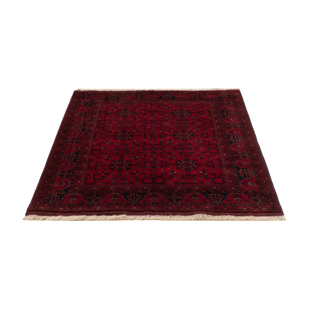 Afghansk teppe - Royal - 147 x 102 cm - rød