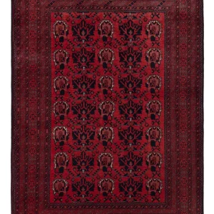 Afghansk teppe - Royal - 148 x 100 cm - rød