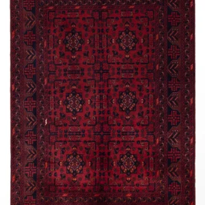Afghansk teppe - Royal - 149 x 101 cm - rød