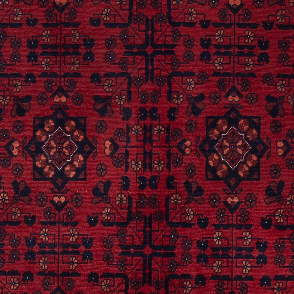 Afghansk teppe - Royal - 149 x 101 cm - rød