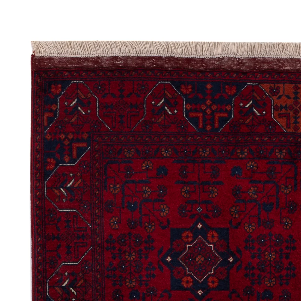 Afghansk teppe - Royal - 150 x 103 cm - rød