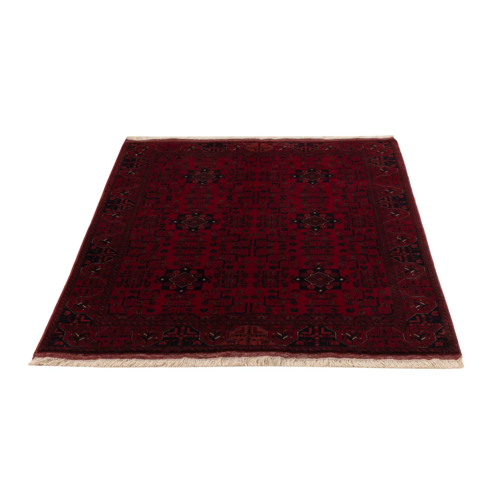Afghansk teppe - Royal - 150 x 103 cm - rød