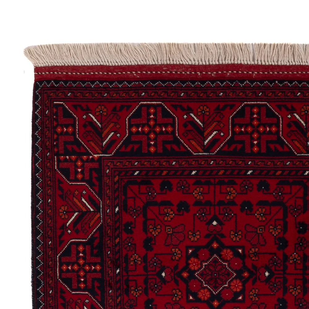 Afghansk teppe - Royal - 150 x 98 cm - rød