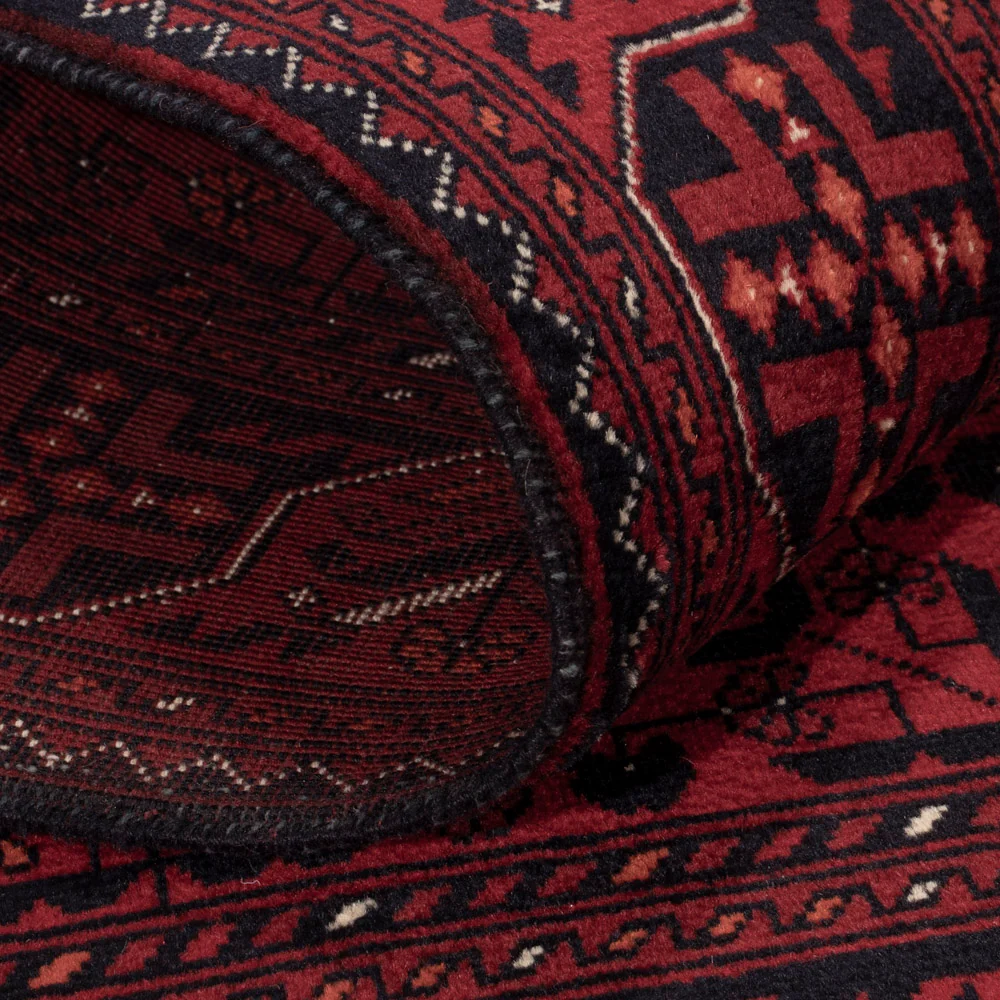 Afghansk teppe - Royal - 150 x 98 cm - rød