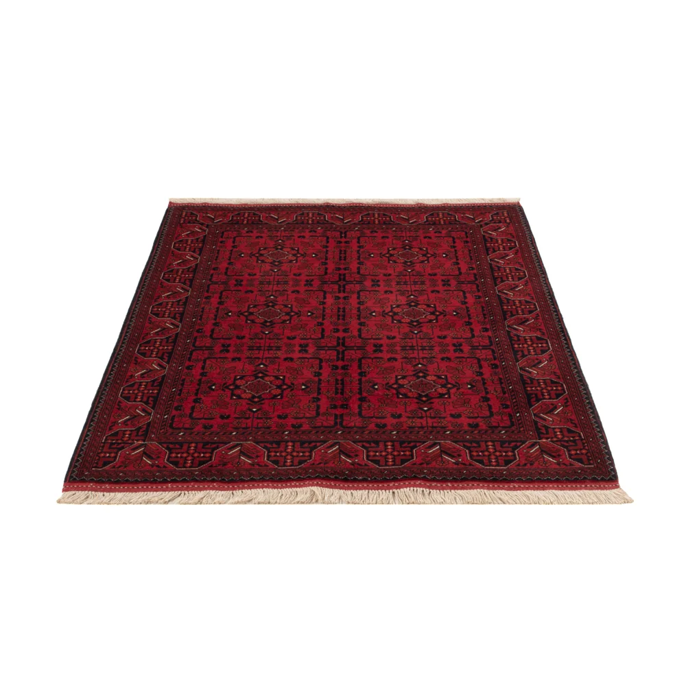 Afghansk teppe - Royal - 150 x 98 cm - rød