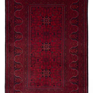 Afghansk teppe - Royal - 152 x 97 cm - rød