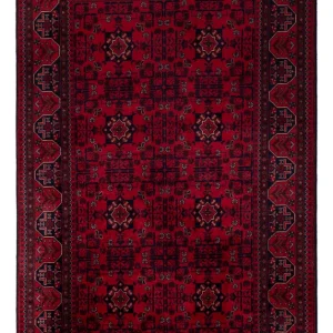 Afghansk teppe - Royal - 158 x 100 cm - rød