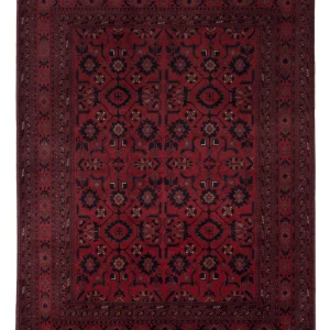 Afghansk teppe - Royal - 196 x 150 cm - rød