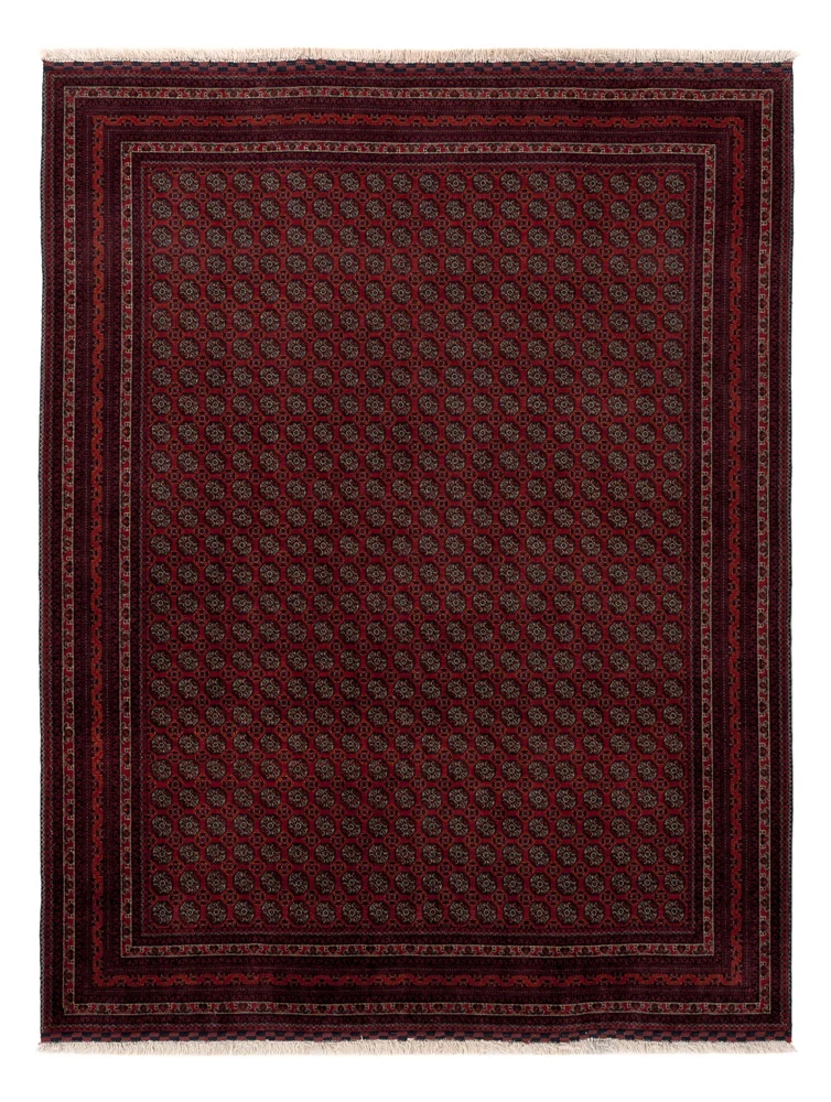 Afghansk teppe - Royal - 196 x 150 cm - rød