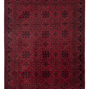 Afghansk teppe - Royal - 197 x 151 cm - rød